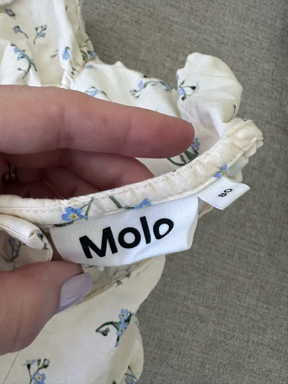 MOLO one piece with flowers
